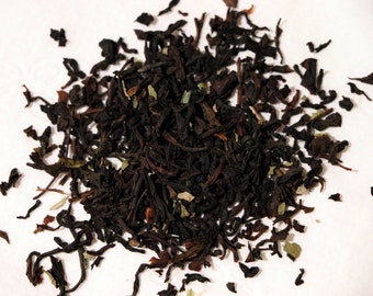 Chocolate Mint Black Tea / Loose Leaf Tea / Chocolate Tea / Tea Gift / Holiday Tea / Dessert Tea / Father's Day