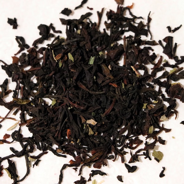Chocolate Mint Black Tea / Loose Leaf Tea / Chocolate Tea / Tea Gift / Holiday Tea / Dessert Tea