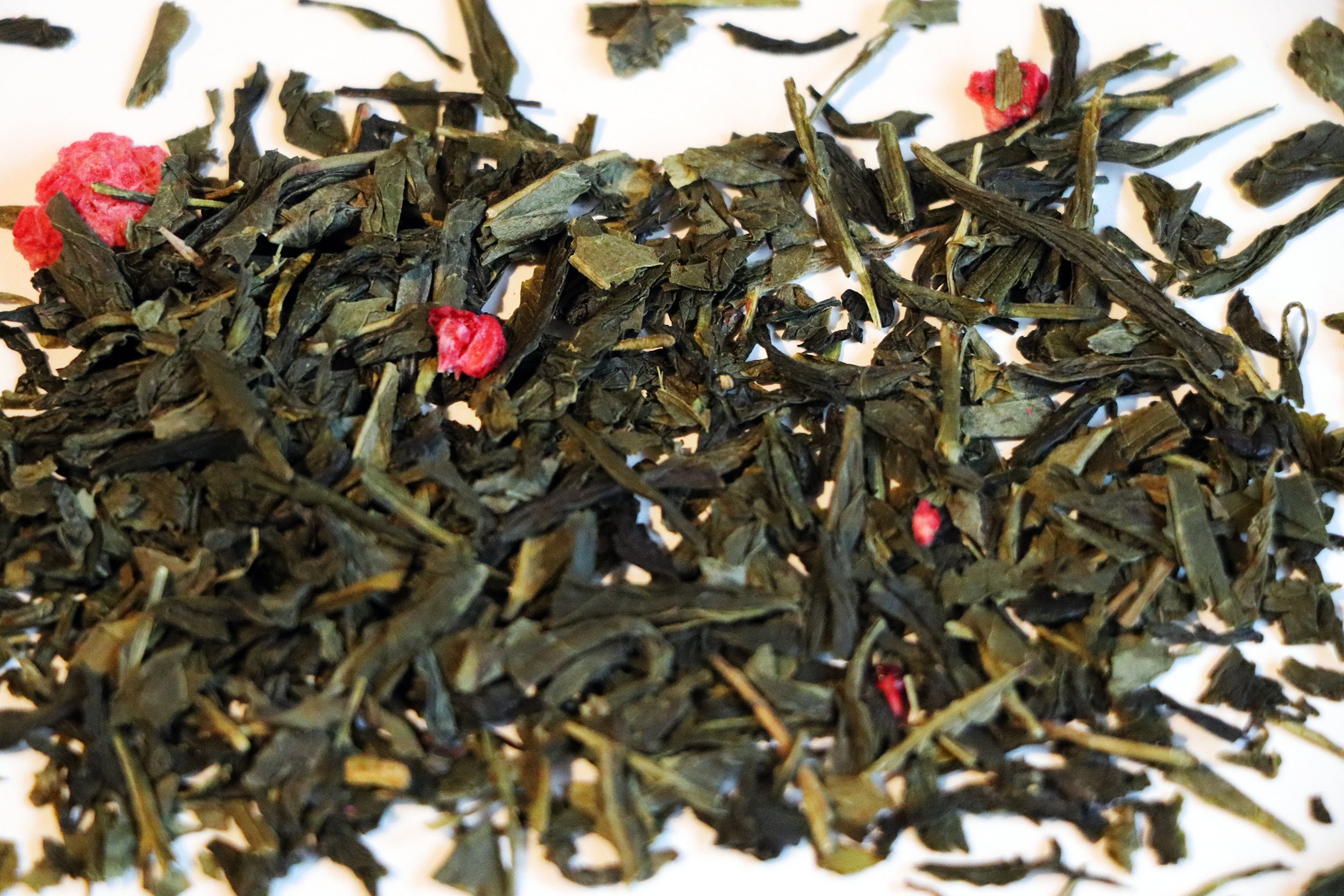 Raspberry Infusion Green Tea / Loose Leaf Tea / Green Tea / Tea Gift ...