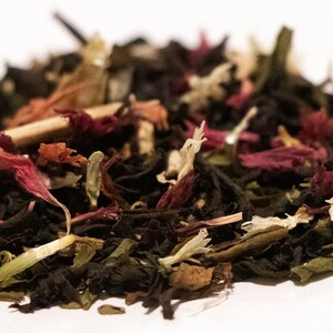 peppermint vanilla black tea