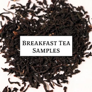 Breakfast Tea Samples / Loose Leaf Tea / Tea Gift / Stocking Stuffer / Birthday Gift / Morning Tea