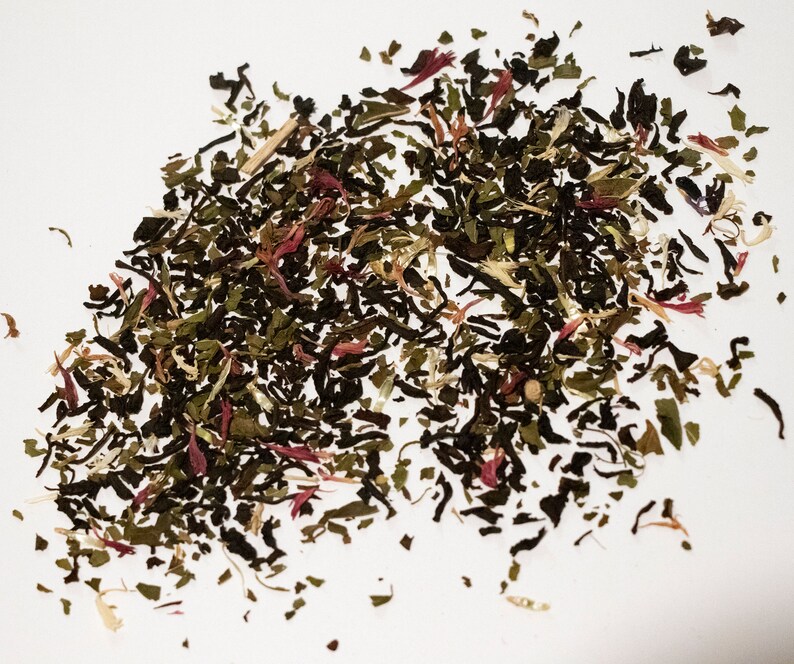 peppermint vanilla black tea