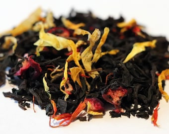 Caramel Cherry Black Tea / Holiday Tea / Fall Tea / Gourmet Tea / Tea Gift / Dessert Tea / Loose Leaf Tea / Father's Day