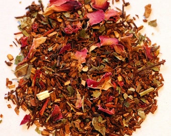 Strawberry Fields Rooibos Tea / Loose Leaf Tea / Tea Gift / Summer Tea / Fruit Tea / Decaf Tea / Caffeine Free Tea / Father&#39;s Day