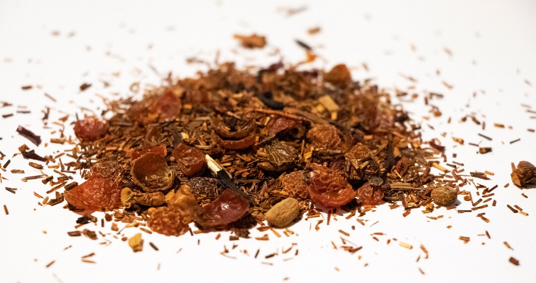 Cinnamon Apple Spice Rooibos Tea / Spiced Tea / Loose Leaf Tea / Tea