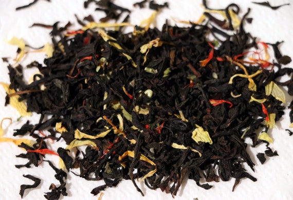 Chocolate Orange Black Tea / Loose Leaf Tea / Holiday Tea / Fall Flavored Tea / Spiced Black Tea / Tea Gift / Father's Day