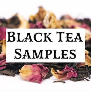 Single Black Tea Samples / Loose Leaf Tea / Small Gift / Tea Gift / Stocking Stuffer / Birthday Gift / Coworker Gift