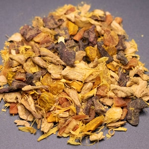 Morning Glow Herbal Tea / Tea Gift / Herbalism / Balancing Tea / Grounding Tea / Morning Ritual Tea / Father&#39;s Day
