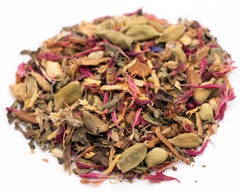 Happy Belly Herbal Tea / Caffeine Free Tea / Decaf Tea / Tea Gift / Loose Leaf Tea / Loose Tea