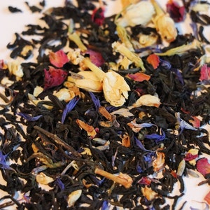 Creme De La Vanille Black Tea / French Tea / Loose Leaf Tea / Floral Tea / Tea Gift