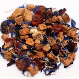 Blue Eyes Herbal Tea / Fruit Tea / Holiday Tea / Caffeine Free Tea / Decaf Tea / Loose Leaf Tea / Tea Gift / Father&#39;s Day