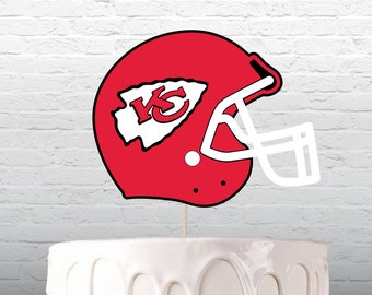 Kansas City Chiefs Cupcake - Etsy