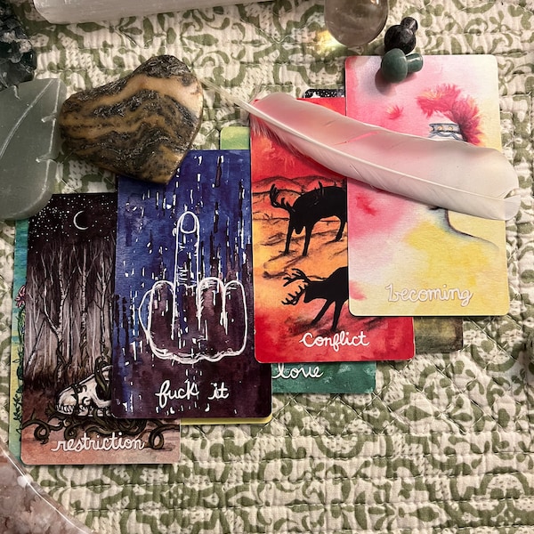 Untamed Truth Oracle Reading (Deck by treetalker)