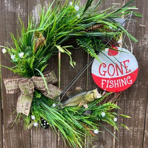 cane fishing poles fir making wreath Fishing Pole for Wreath