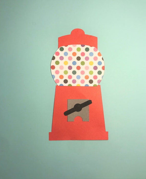 10 Gumball Machine Door Decs Ra Etsy