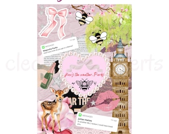 Magnolia Parks Kindle Insert – Ereader Skin Accessories (Digital Download)