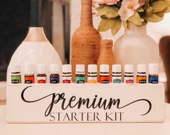 Premium Starter Kit Essential Oil Block ~ Oil Storage ~ Oil Shelf ~ 5ml ~ Young Living