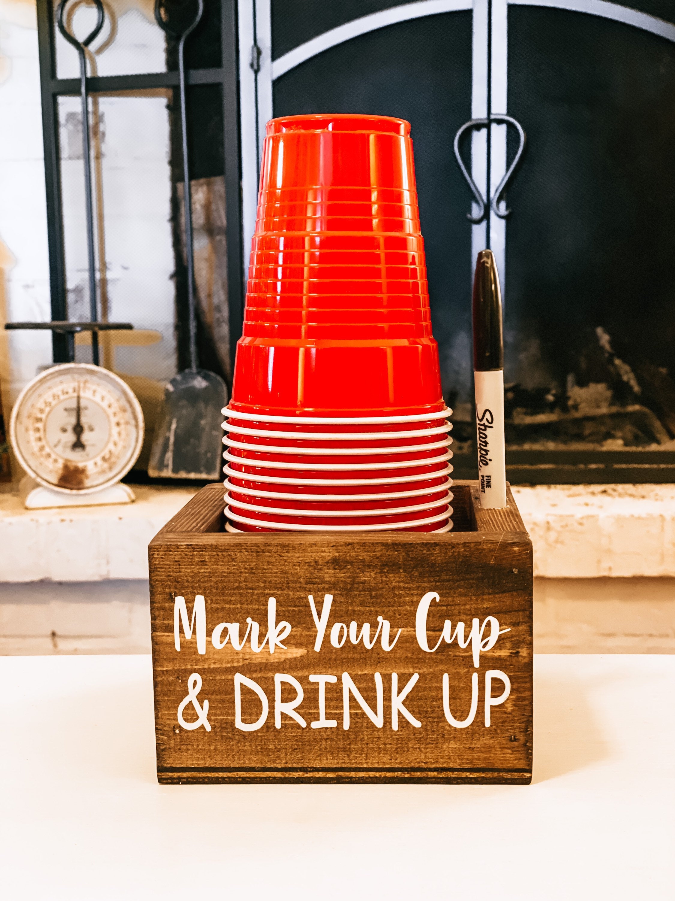Party Cup Holder ~ Mark Your Cup & Drink Up