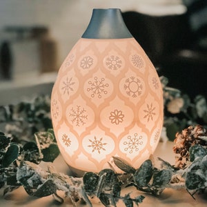 Verschiedene Schneeflocken für Wüstennebel Diffusor oder Windlicht Diffusor ~ Vinyl Decal