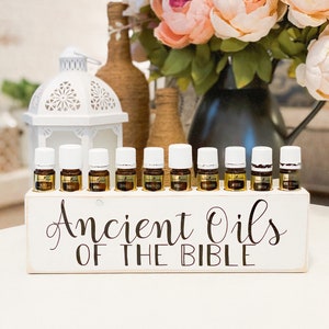 Ancient Oils of the Bible ~ Oil Storage ~ Oil Shelf ~ 5ml ~ Young Living