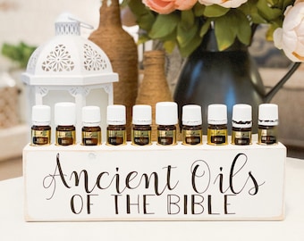 Ancient Oils of the Bible ~ Oil Storage ~ Oil Shelf ~ 5ml ~ Young Living