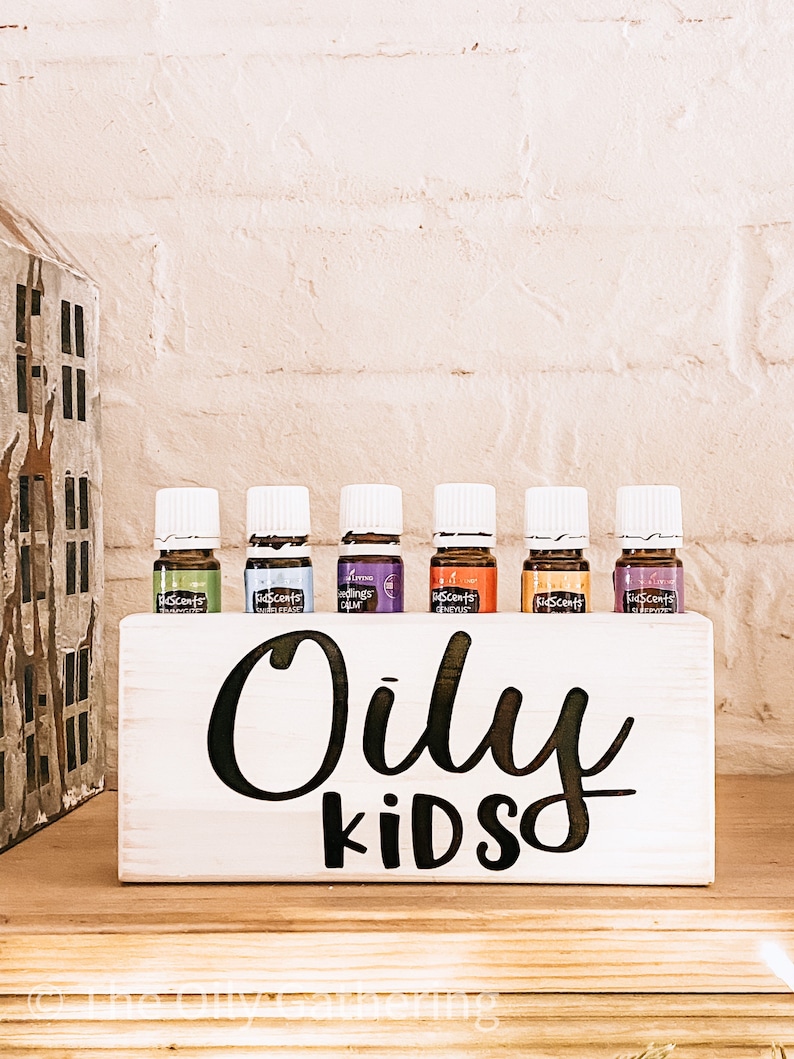 Oily Kids Roller Block Roller Bottle or 5ml Essential Oil Block Oil Storage Oil Shelf 6 hole Young Living Team gifts 5ml Bottles