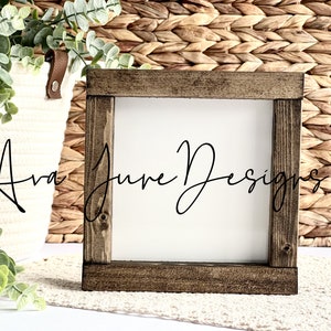 Square wooden sign Mock Up, boho sign mockup, farmhouse sign mockup, Stock Photography, Wood framed mock up, rattan greenery cute mock up