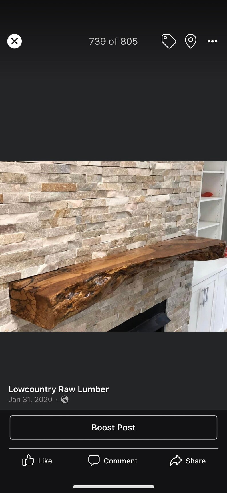 Mantels black walnut live oak white oak pecan hickory Etsy