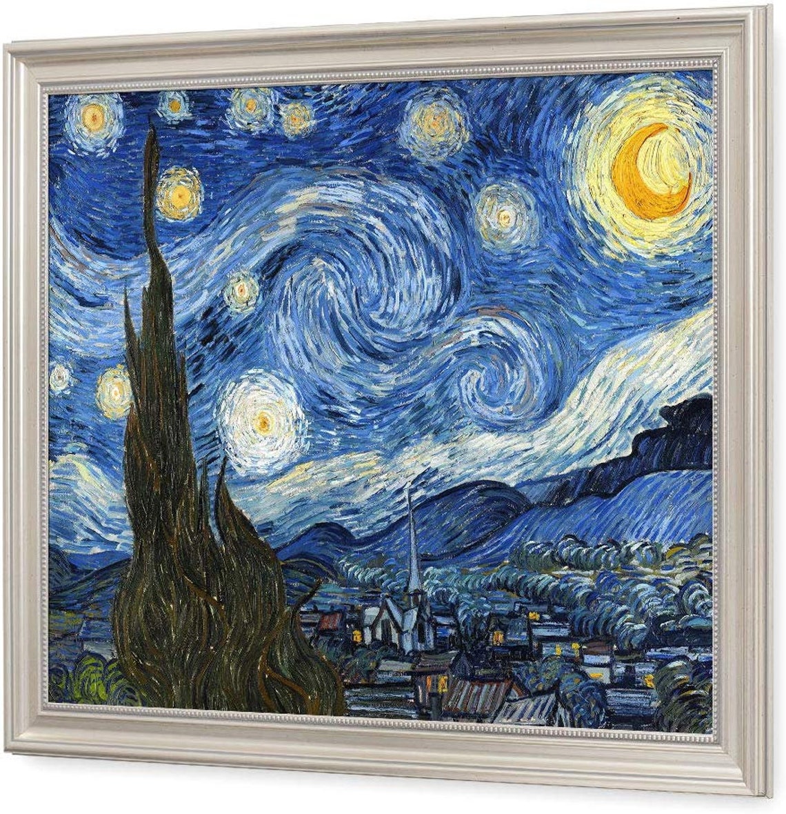 Starry Night by Vincent Van Gogh Framed Art Prints Home Decor Etsy