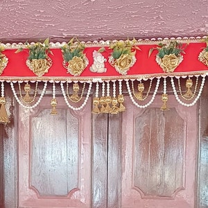 Diwali toran,diwali door hanging, door entryway decor,bandanwar,Indian decor, Indian traditional decor