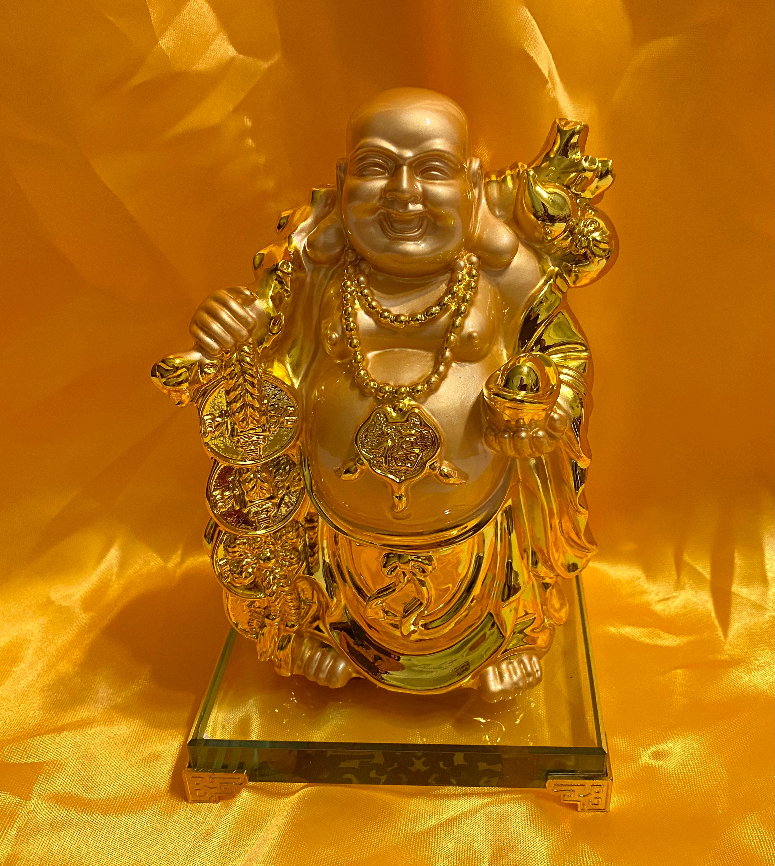 Chinese Wealth Money Happy Laugh Buddha Carrying Coins Statue - Etsy UK Chinese Wealth Money Happy Laugh Buddha Carrying Coins Statue - Etsy UK