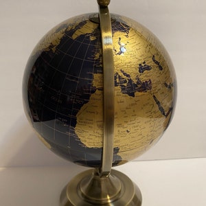 World Globe Learning Earth Map Vintage Geographic Globe - Etsy