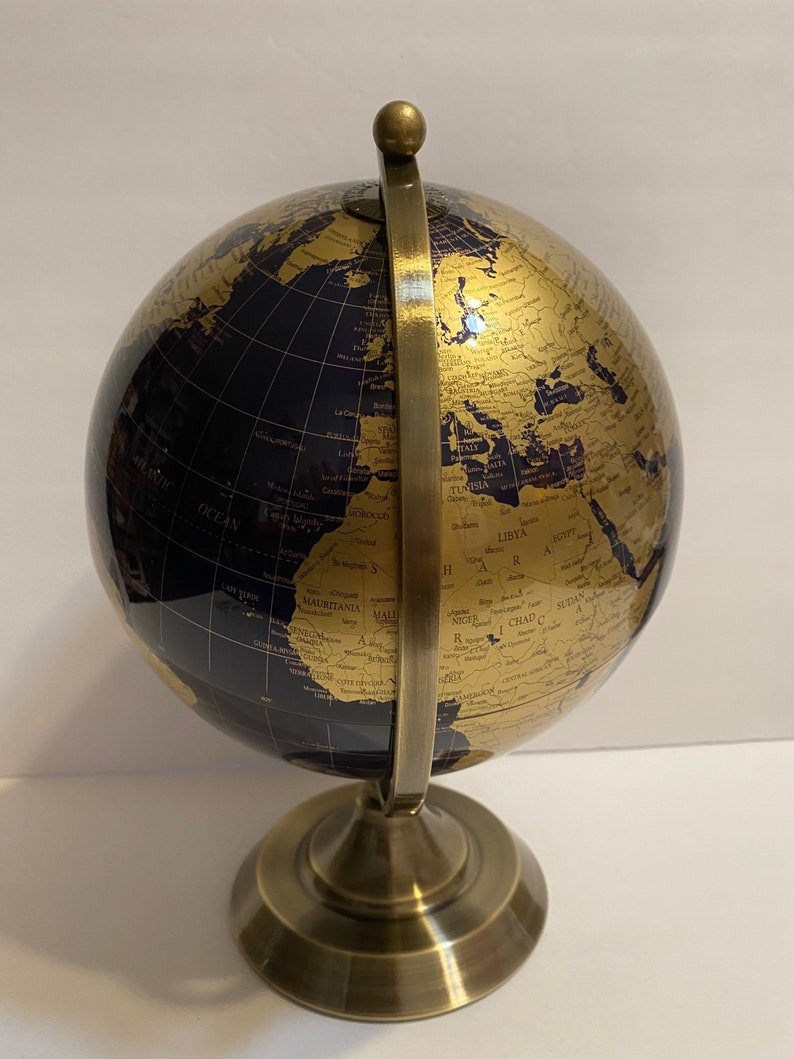 World Globe Learning Earth Map Vintage Geographic Globe - Etsy
