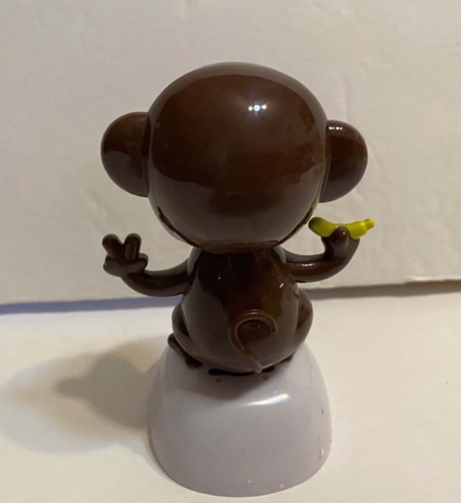 Solar Powered Dancing Monkey With Banana Figuire Toy Etsy