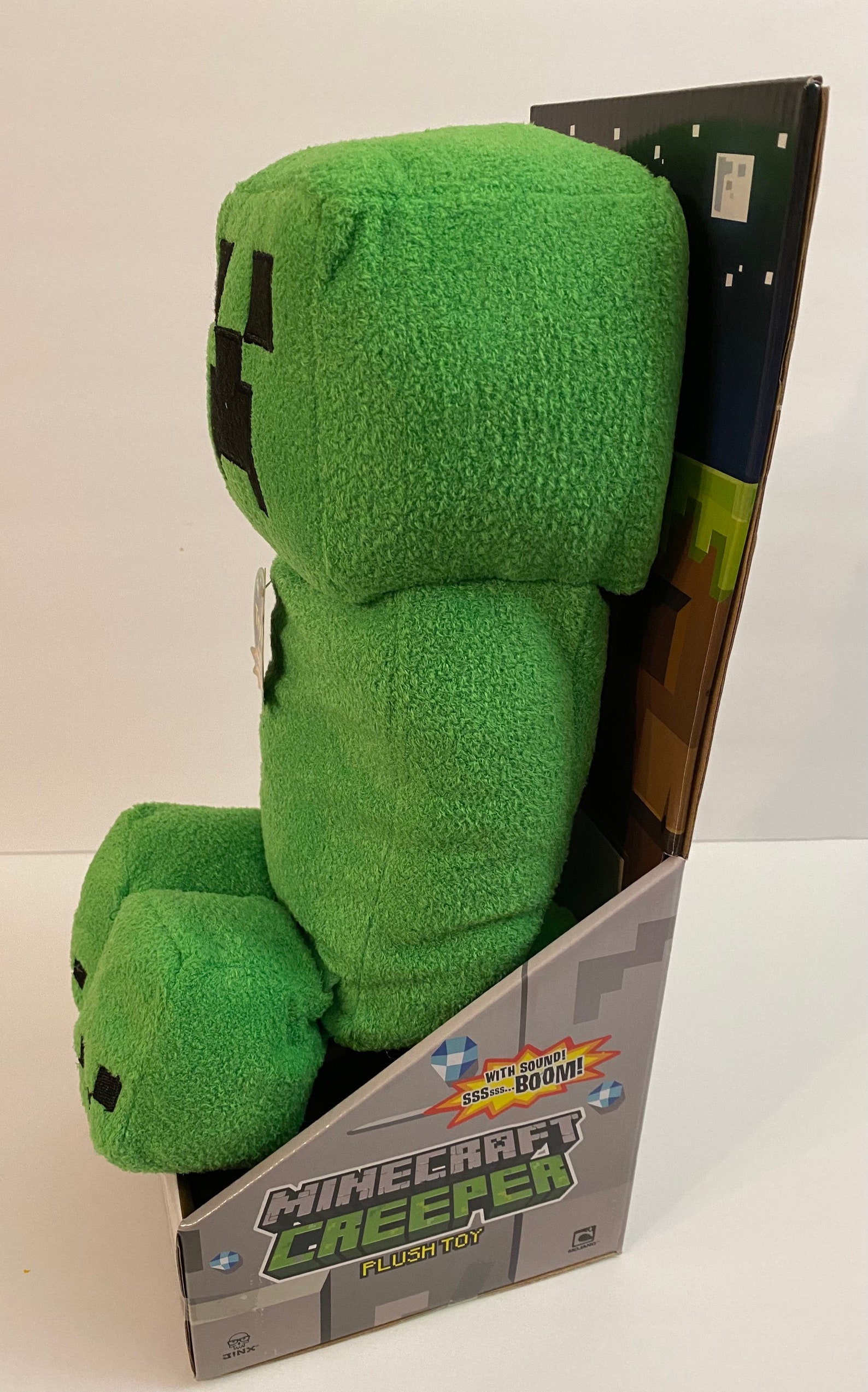 Minecraft Creeper 13 Plush 2013 Stuffed Toy With boom Sound Etsy