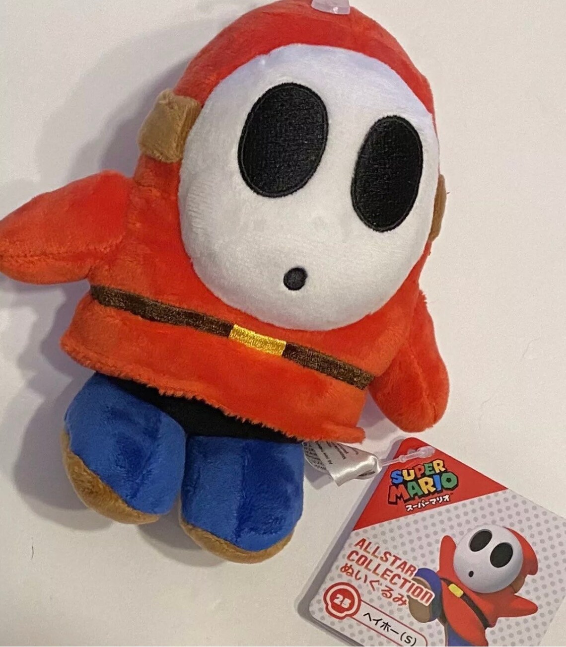 Nintendo Mario Bros. Shy Guy Plush Doll Red 7 | Etsy