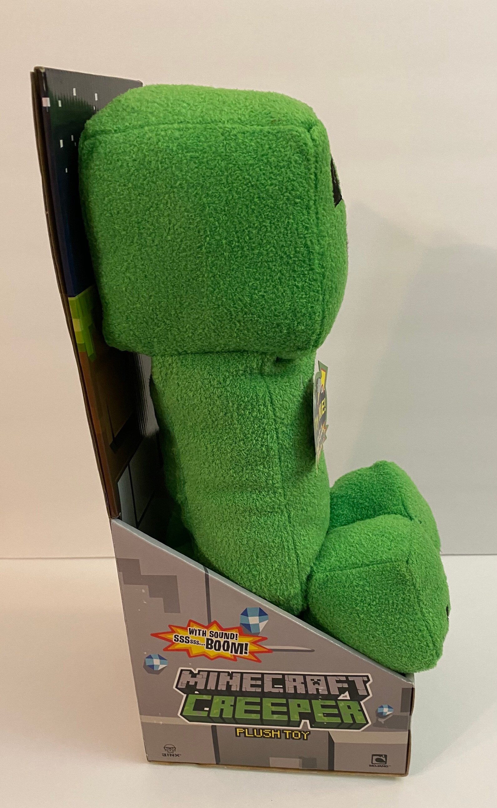 Minecraft Creeper 13 Plush 2013 Stuffed Toy With boom Sound Etsy