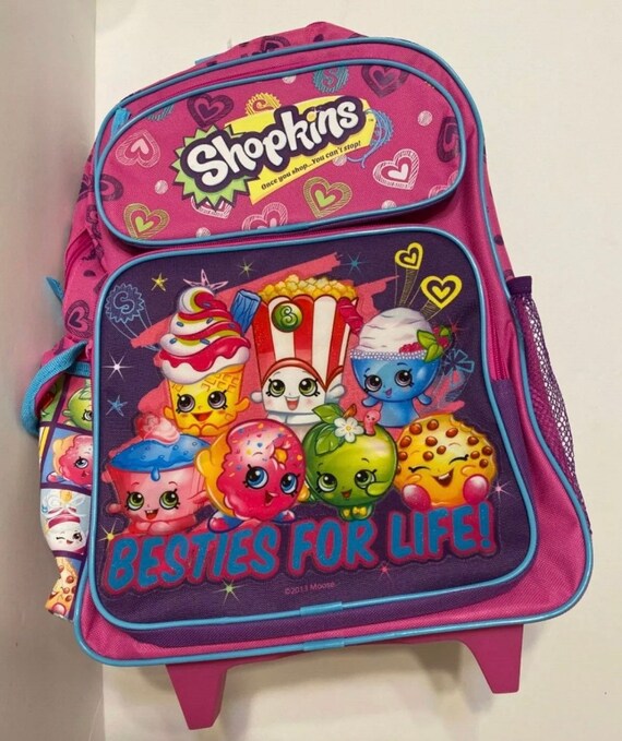 Shopkins Rolling Backpack 16 Gran mochila bolsa - Etsy España