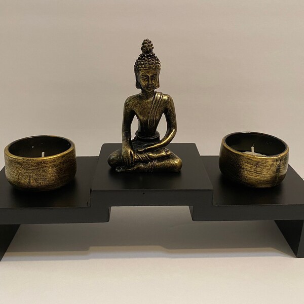 Buddha Candle Holder Etsy