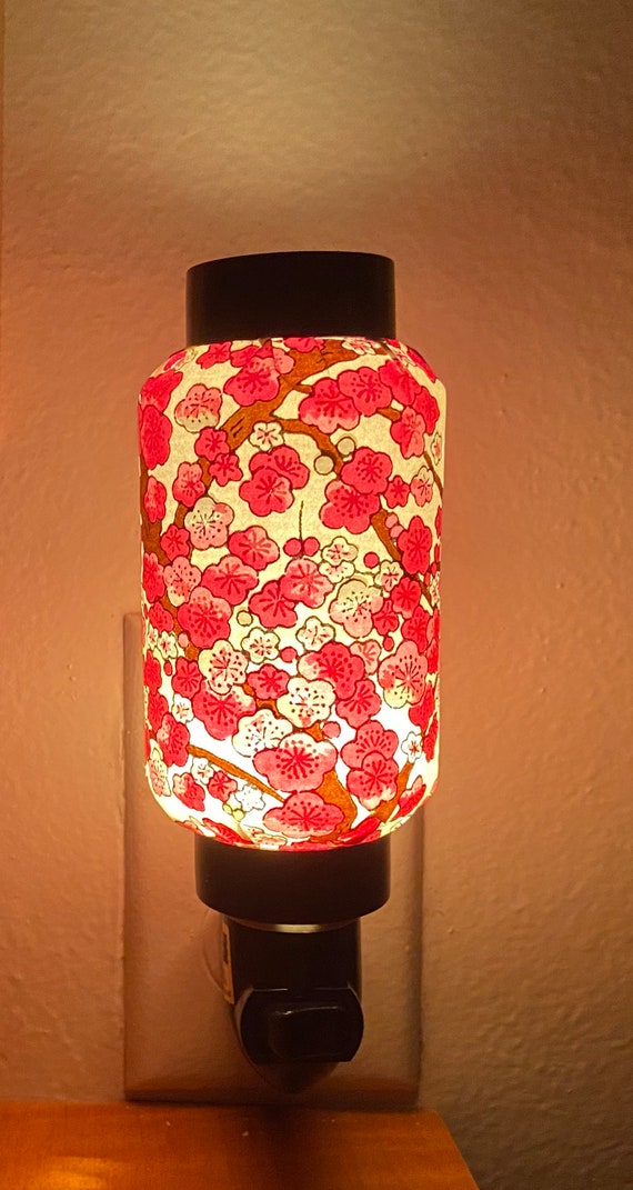 Pink Sakura Oriental Japanese Washi Night Light Lamp Candle Home Decor Gifts Pink Sakura Oriental Japanese Washi Night Light Lamp Candle Home Decor Gifts