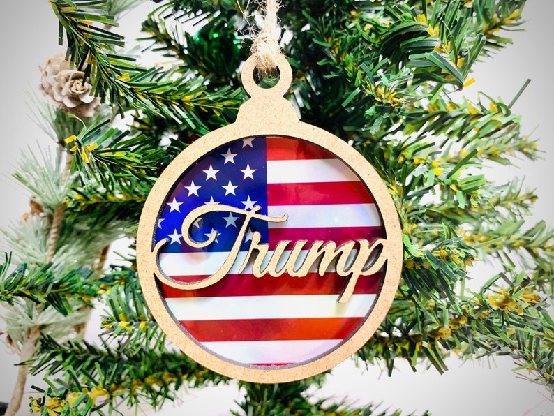 Donald Trump Christmas Ornament Trump Ornament Trump 2024 Etsy