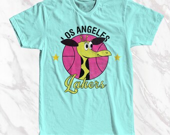 lakers giraffe shirt