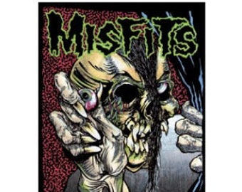 MISFITS Pus Head Sticker Decal - Rock Band Vinyl Decal Sticker Craft Supply