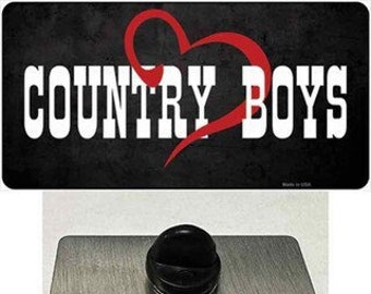 Country Boys Lapel Pin - Metal Hat Pin Backpack Tie Shirt Button Pinback Craft Supply