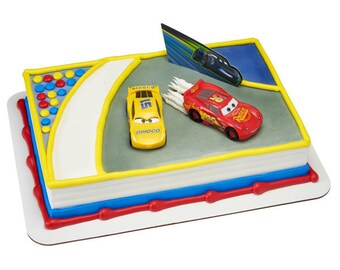 disney cars 3 cake topper