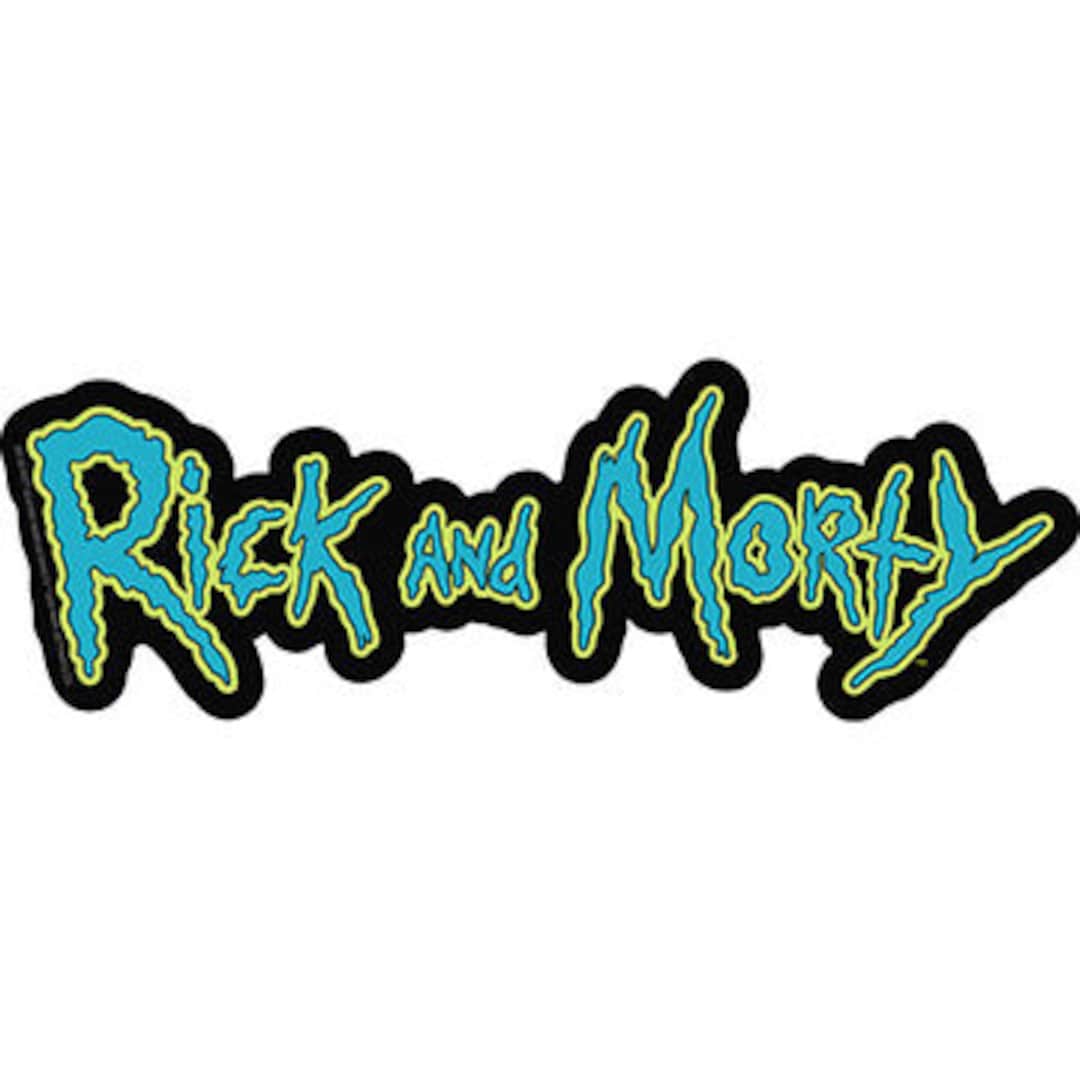 RICK & MORTY Logo Sticker Decal