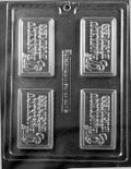 THANK YOU FOR Your Business Card Chocolate Candy Mold Craft Supply