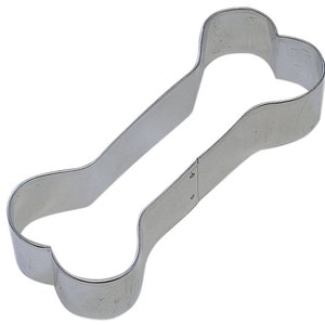 DOG BONE Cookie Cutter Metal 4.5 Inches - Stencil Fondant Craft Supply