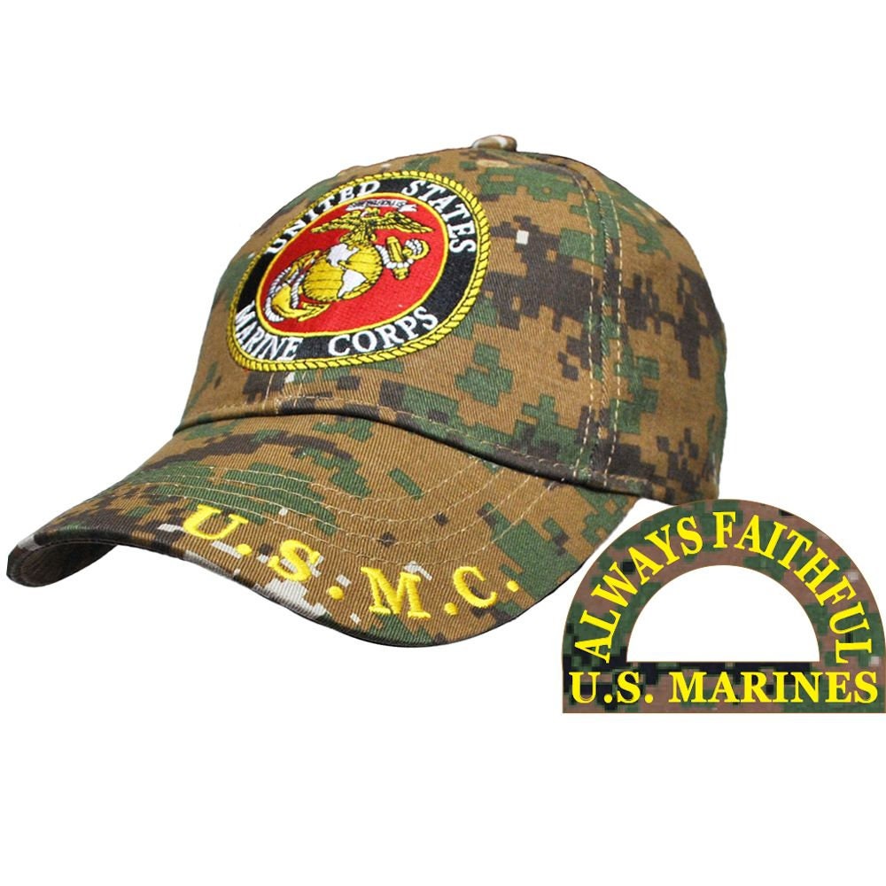 Marine Camo Cap - Etsy