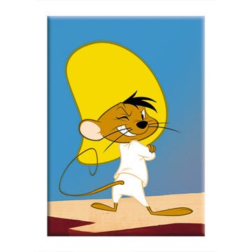  Looney Tunes Speedy Gonzales Metal Sign - Vintage